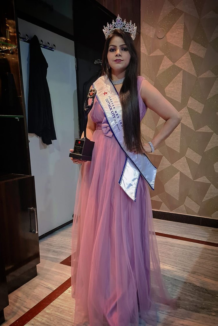 Jyoti Gupta Crowned Mrs. Cuttack 2023 at Forever Mrs. India Pageant