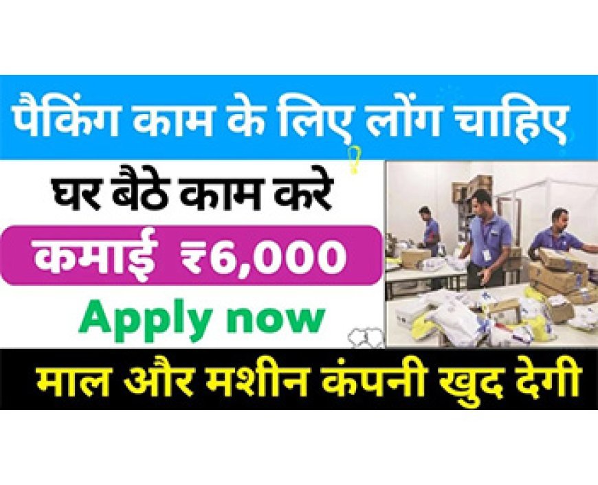 Top High-Paying Work From Home Packing Jobs in India