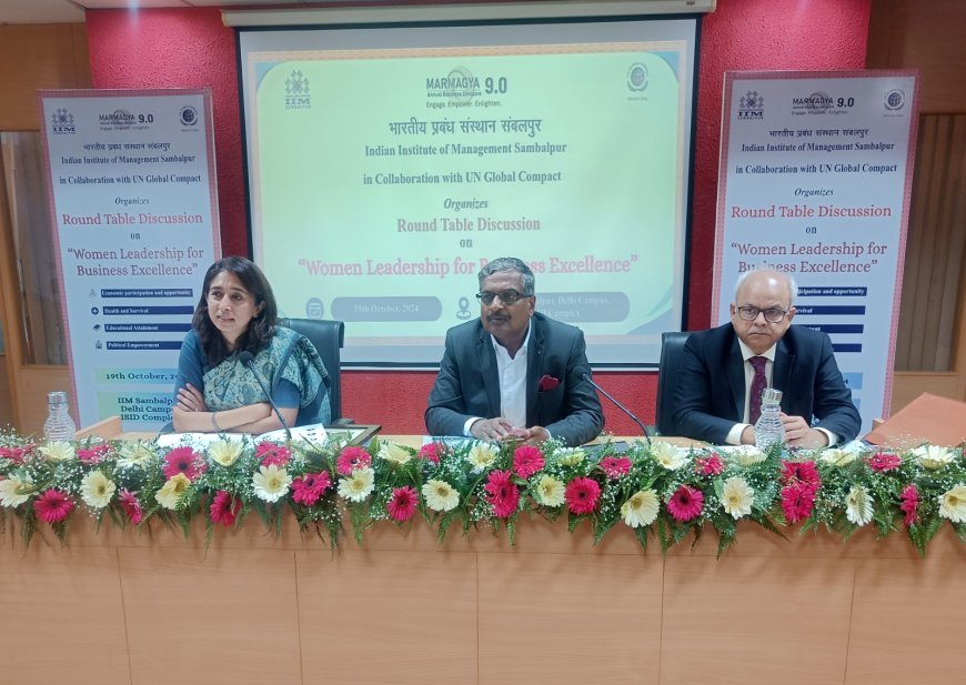 IIM Sambalpur Unveils Marmagya 9.0 - Annual Business Conclave with Roundtable on Women Leadership for Economic Growth