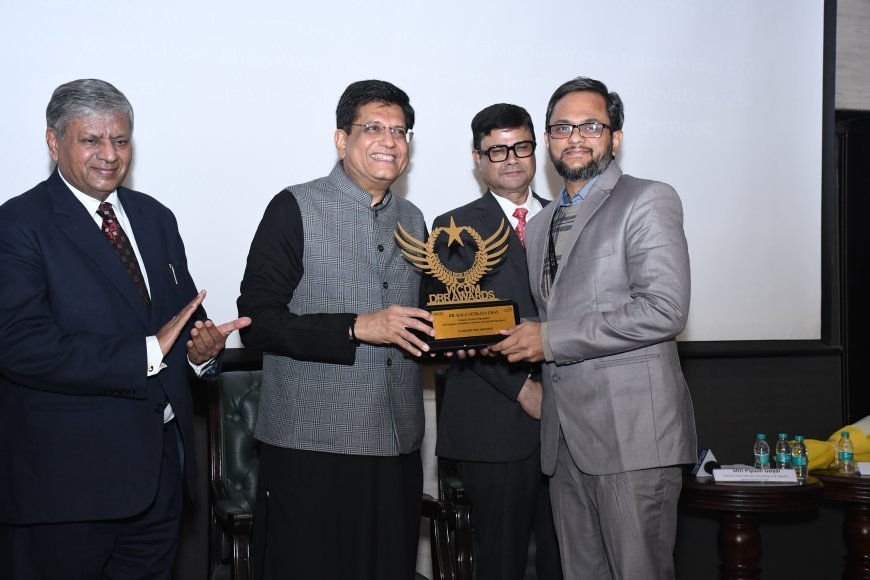 Dr. Kala Venkata Uday, IIT Mandi Honored with WCDM Disaster Preparedness Award 2024